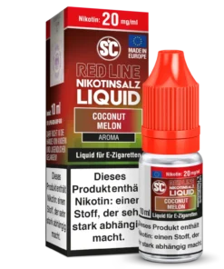 SC Red Line Nic Salt – Coconut Melon – 10ml