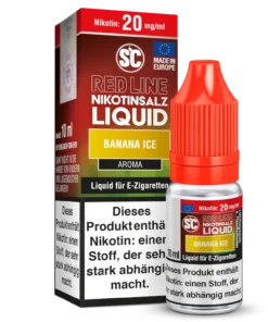 SC Red Line Nikotinsalz – Banana Ice – 10ml
