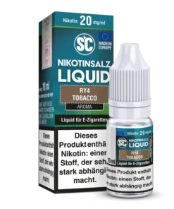 SC Nic Salt – RY4 Tobacco – 10ml