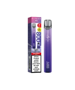 Elfbar 800 Strawberry Raspberry Cherry Ice Einweg E-Zigarette 20 mg