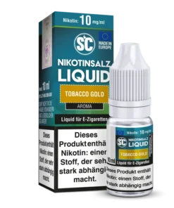 SC Nic Salt – Tobacco Gold – 10ml