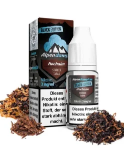 Liquid Black Edition Alpendampf Hochalm 10ml