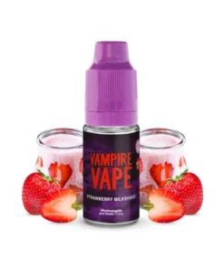 Liquid Strawberry Milkshake Vampire Vape 10ml