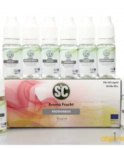 Liquid Probierbox – Frucht SC 10x10ml für E-Zigarette