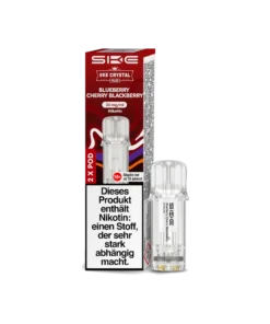SKE Crystal Plus Pods Blueberry Cherry Blackberry 20 mg
