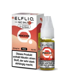 Liquid Nikotinsalz Peach Ice ELFLIQ 10ml