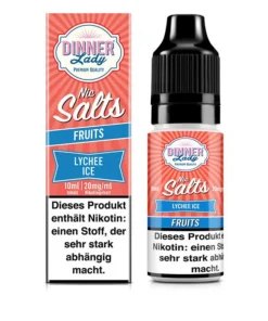 Liquid Nikotinsalz 50/50 – Lychee Ice Dinner Lady 10ml