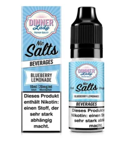 Liquid Nikotinsalz 50/50 – Blueberry Lemonade Dinner Lady 10ml