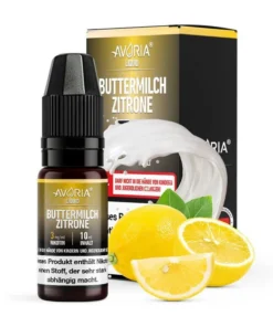 *ABVERKAUF* Liquid Nikotinsalz Buttermilch-Zitrone Avoria 10ml