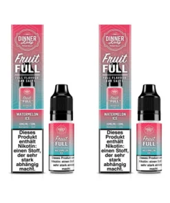 *ABVERKAUF* Liquid Nikotinsalz Fruit Full – Watermelon Ice Dinner Lady 10ml