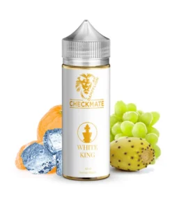 Aroma (Longfill) Checkmate White King Dampflion 10ml (120ml Flasche)