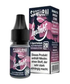 Liquid Instinkt – Samurai Nikotinsalz 20mg