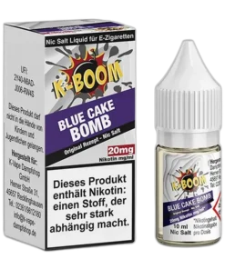Liquid Blue Cake Bomb – K-Boom Nikotinsalz 20mg