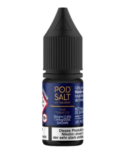 Liquid True Tobacco – Pod Salt Origin Nikotinsalz