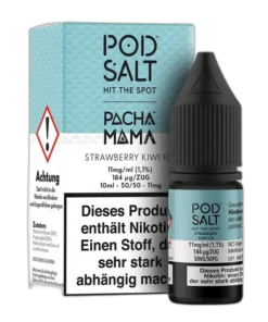 Liquid Strawberry Kiwi Ice – Pod Salt Fusion Nikotinsalz