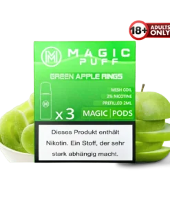 Magic Puff Green Apple Rings Pods