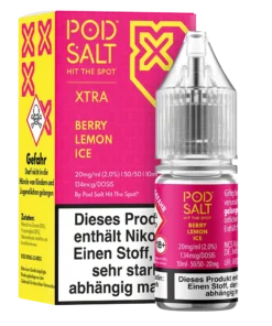 Liquid Berry Lemon Ice – Pod Salt Xtra Nikotinsalz
