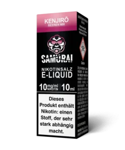 Liquid Kenjiro Beeren Mix – Samurai Nikotinsalz