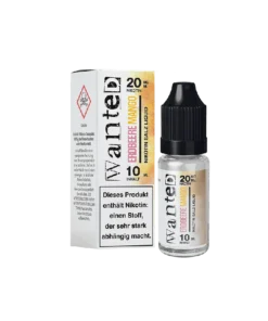 Liquid Erdbeere Mango – Wanted Overdosed Nikotinsalz