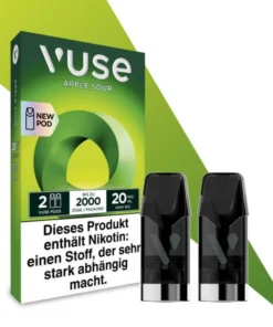 Vuse Pod Apple Sour Nic Salts 20mg