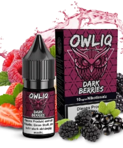 Liquid Dark Berries – OWLIQ Nikotinsalz