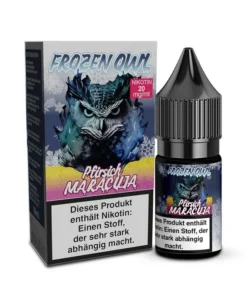 Liquid Pfirsich Maracuja – Frozen OWL Nikotinsalz
