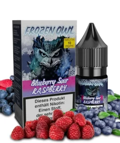 Liquid Blueberry Sour Raspberry – Frozen OWL Nikotinsalz