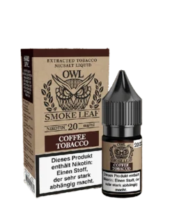 Liquid Coffee Tobacco – OWL Smoke Leaf Nikotinsalz