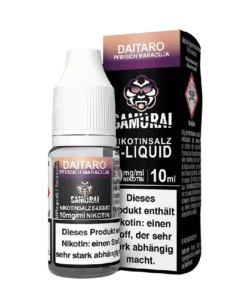 Liquid Daitaro Pfirsich Maracuja – Samurai Nikotinsalz