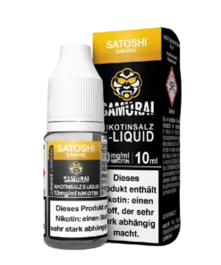 Liquid Satshoi Banane – Samurai Nikotinsalz