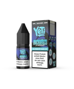 Yeti Overdosed Blueberry Razz Ice Nikotinsalz Liquid