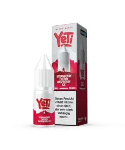 Liquid Strawberry Cherry Raspberry Ice – Yeti Summit Nikotinsalz