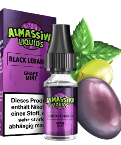 Liquid Black Libanese – Almassiva Nikotinsalz