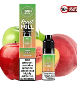 Dinner Lady Apple Peach Fruit Full Nikotinsalzliquid