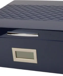 PASSATORE Humidor nachtblau glänzend