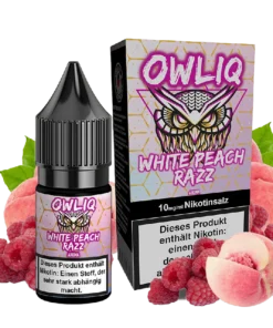 Liquid White Peach Razz – OWLIQ Nikotinsalz