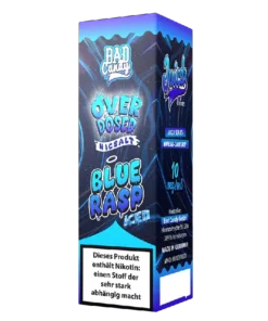Liquid Blue Rasp Iced – Bad Candy Nikotinsalz