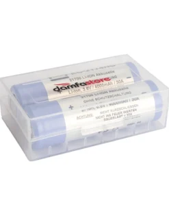 Batterie Case für 2x 21700 damfastore Transparent