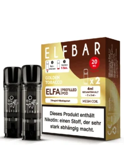 Elfbar – Elfa Pods Golden Tobacco 20mg