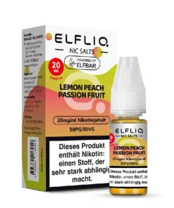 Liquid Lemon Peach Passion Fruit – Elfliq Nikotinsalz 10ml
