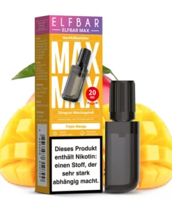 Elfbar MAX Refill Pod Triple Mango 20mg Nikotinsalz 10ml