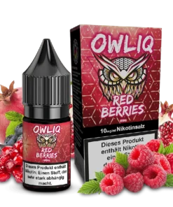 Liquid Red Berries – OWLIQ Nikotinsalz