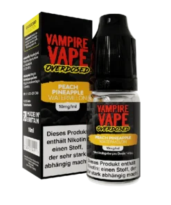 Vampire Vape Overdosed Nikotinsalz Pineapple Peach Watermelon 10ml