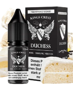 Kings Crest Nikotinsalz – Duchess – 10ml Liquid