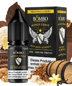 Kings Crest Nikotinsalz – Don Juan Aldonza – 10ml Liquid