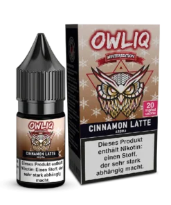 OWLIQ Nikotinsalz Weihnachtsedition – Cinnamon Latte