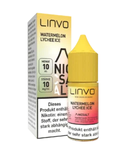 Linvo Nikotinsalz – Watermelon Lychee Ice – Liquid
