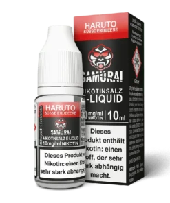 Samurai Nikotinsalz Liquid – Haruto Süße Erdbeere