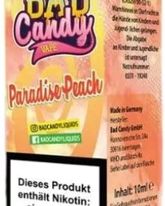 BAD Candy Paradise Peach 10mg Nic Salt Liquid
