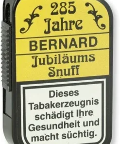 Bernard Schnupftabak Jubiläums Snuff 10g Dose